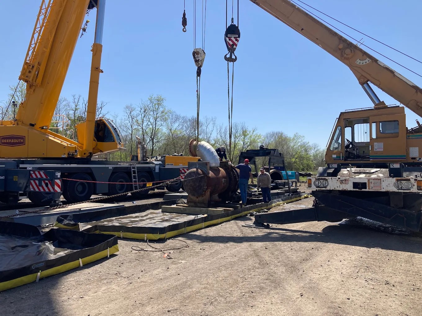 Industrial turnaround service operation